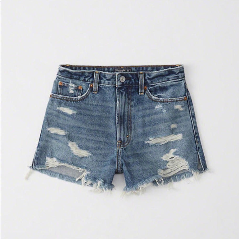 NWT A&F High Rise Girlfriend Shorts
